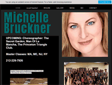 Tablet Screenshot of michellebruckner.com